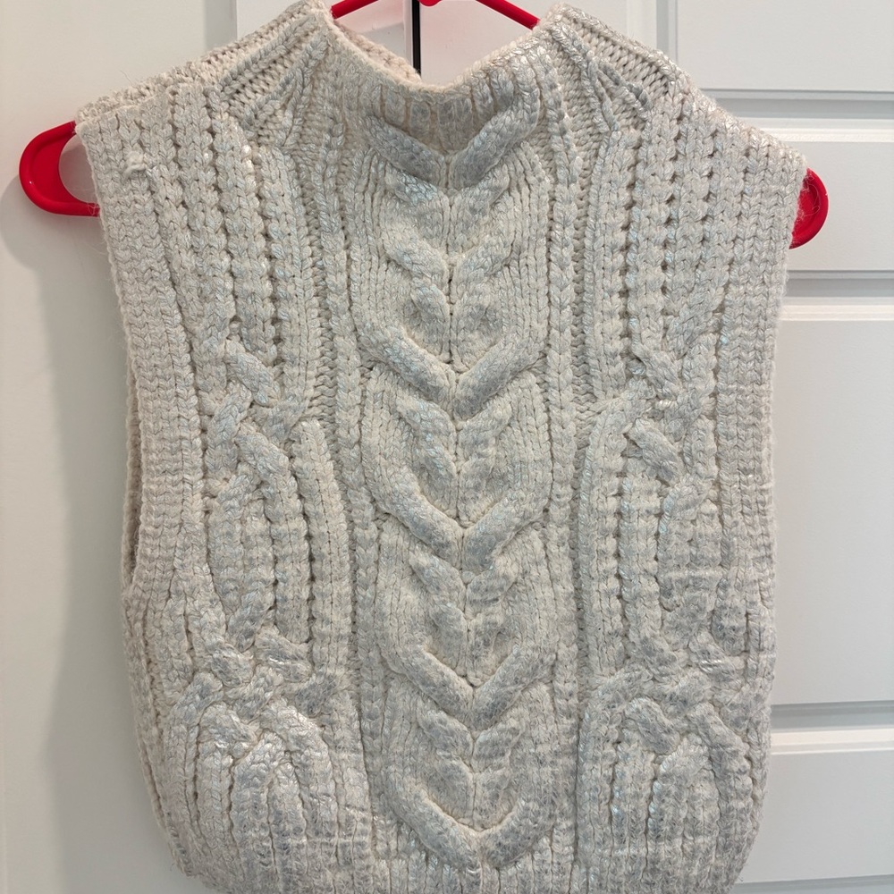 Zara | Cable Knit Top